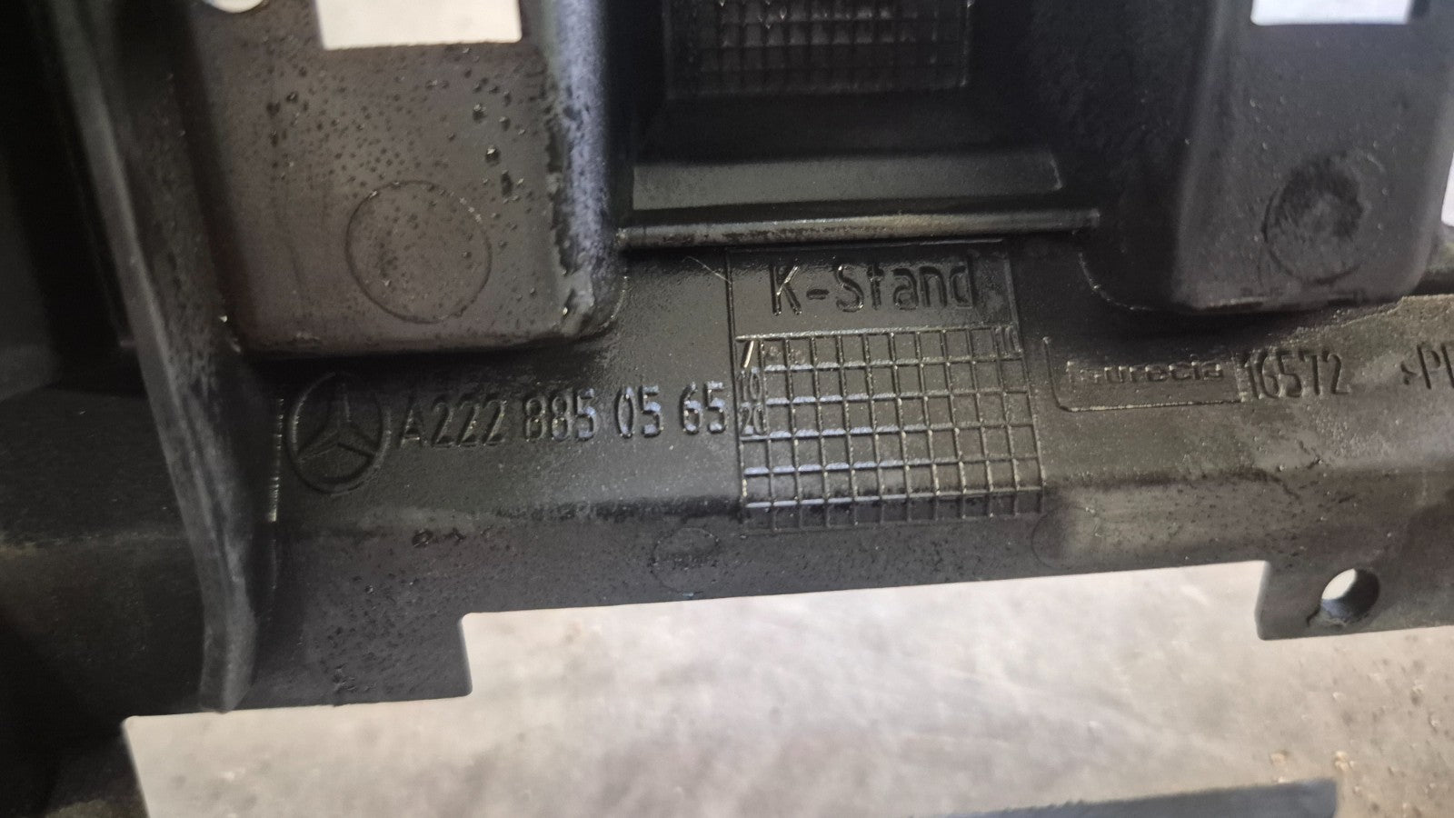 Mercedes-Benz S-Klasse W222 Stoßstangenhalter hinten